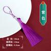 Borla de 10 cm borla estilo antiguo con cuentas colgante joyería para la oreja accesorios de ropa abanico colgante instrumento musical bolsita borla decorativa