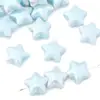 Estrella de Cerámica Estrella de Cinco Puntas Color Crema con Perlas DIY Joyería Hecha a Mano Pulsera Collar Cadena de Teléfono Móvil Accesorios Material