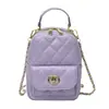 Dropshipping Transfronterizo 2026 Mochila Bolso de Mano Bolso de Hombro Bolso Cruzado Estilo Chanel Acolchado de Caviar con Cadena para Mujer
