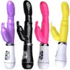 Vibrador de conejo para mujeres, vibrador dual para punto G, varita AV recargable de frecuencia variable, juguetes sexuales para adultos al por mayor