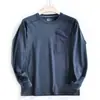 Serie alternativa Niaoping - cálida y amigable con la piel + alta elasticidad sin restricciones, camiseta de manga larga con cuello redondo para deportes al aire libre para hombre en otoño e invierno