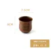 Mango de Madera de Azufaifo Aislamiento Térmico Trasero Taza de Madera para el Hogar Taza de Café para Cuello Blanco Taza de Leche Universal Madera