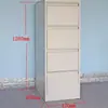 Gabinete de Acero de Dos Cajones al por Mayor de Fábrica, Gabinete de Tres Cajones, Gabinete de Cuatro Cajones, Archivero, Gabinete de Hierro, Gabinete con Cajones con Cerradura