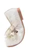 Sapatos Casuais de Couro de Princesa para Crianças, Novo Estilo Primavera 2026 Sapatos Individuais de Cristal para Bebê, Sapatos de Performance Estilo Princesa