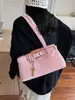 Bolso de Axila de Moda y Gama Alta para Mujer 2025 Otoño Nuevo Nicho Simple de Viaje Gran Capacidad Bolso Bandolera