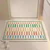 Alfombrilla Sencilla para Piso de Baño, Alfombra Suave de Tierra de Diatomeas, Alfombrilla de Baño Antideslizante Absorbente de Agua, Alfombra Ultra Gruesa para Entrada