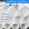Guangxi HDPE tubo corrugado perfurado de parede dupla de parede única seção semicírculo cabo de comunicação manga tubo de proteção tubo corrugado branco