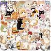 Pegatina Colección Perrito Gatito Linda Dibujo Animado Creativo Impermeable para Cuaderno Taza de Agua Teléfono Móvil Patineta Agenda Pegatina