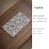 Tapete de té de brocado de lino de algodón borla hecha a mano tapete de té simple y versátil mantel tapete para preparación en seco tapete de mesa de café posavasos de té termoaislante