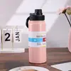 Taza Termo de Acero Inoxidable 304 en Stock con Gran Capacidad, Tapa Magnética y Colador de Té, Botella para Espacios Exteriores, Botella de Agua Deportiva al por Mayor