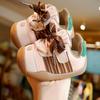 Zapatos para Niños Pequeños, Zapatos para Bebés Principiantes, Zapatos para Bebés de 1-2 Años, Suela Suave, Antideslizantes, Nuevo Estilo Primavera y Otoño, Rayas Transpirables