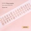 Novo Nude Rosa Lindo Elegante Clivia Olho de Gato 30 Peças Unhas Temperamento Simples Armadura Pré-fabricada Use Armadura
