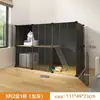Jaula para gatos, arenero para gatos de interior, caja de arena para gatos todo en uno, casa para gatos de montaje libre, jaula para mascotas, villa para gatos