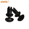 Ventas Directas de Fábrica remache negro hebilla de plástico hembra plástico redondo accesorios de remache de nailon aislamiento resistencia a la corrosión