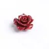 Acessórios de Cinábrio flor lótus de neve rosa contas espalhadas gota pequena cordão trançado à mão DIY material para pulseira