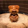 Adornos y Artesanías de Talla en Madera Añeja Thuja Taihang, Piezas de Mano, Pelota de Fitness Pixiu de Nogal