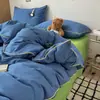 Novo Conjunto de Roupa de Cama Catiônica Classe A 2026, Estilo Minimalista, Conjunto de Quatro Peças - Abraçando a Simplicidade, Capa de Edredom Individual 150*200cm