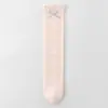 Calcetines de Verano de Malla Ultra Finos y Transpirables para Niñas, Calcetines Largos de Princesa hasta la Rodilla, Calcetines Largos Anti-Mosquitos para Bebé