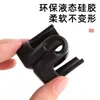 Capa Protetora para Fivela de Cinto de Segurança de Carro Tipo Universal de Silicone Capa Protetora para Cinto de Segurança Silenciosa Anti-Colisão Capa de Silicone para Cinto de Segurança