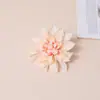 Flores de Dália Artificiais para Decoração de Casa, Flores de Seda Artesanais DIY, Arranjos Florais Decorativos, Acessórios, Flores de Seda