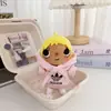Pequeño Jade Yuy Peluche Colgante Ropa Lindo Personaje de Dibujos Animados Set 10cm Muñeca Suéter Gorro