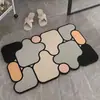 Tapetes de Chão Especiais de Lama Diatomácea Estilo Retrô para Cozinha São Absorventes de Água, Absorventes de Óleo, Antiderrapantes, Resistentes ao Desgaste, Resistentes a Manchas, Tapetes de Chão de Fácil Cuidado, Tapetes de Chão para Cozinha