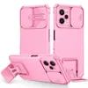 Nueva Funda de Teléfono con Soporte Estéreo Creativo Adecuada para OPPO RealmeC35 A16 Soporte de Ventana Funda Protectora contra Caídas