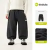 [Calças com Forro de Lã Quente] Calças Longas de Inverno para Bebê Dudu, Calças Casuais Longas de Inverno para Meninos, Roupa de Inverno, Quente