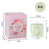 Velas Perfumadas de Alta Calidad Transfronterizas, Vasos de Vidrio con Cera de Colores, Aromaterapia con Cera de Soja, Ambiente Interior, Recuerdos Románticos