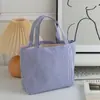 Nova Bolsa Tote Listrada de Comércio Exterior para Mulheres, Bolsa de Compras Grande Capacidade Estilo Preguiçoso, Bolsa de Ombro Retrô de Verão 2025