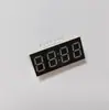 Tubo Digital LED com Slot de 0,76 polegadas Luz Vermelha de Alto Brilho Linha Única 7 Pinos Pé Inferior Display de Relógio 3642R