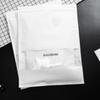 Bolsa de embalaje de ropa de alta gama ropa camisa camiseta ropa interior bolsa de embalaje bolsa autosellable de papel Kraft pegatina con LOGO