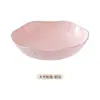 Plato de Frutas con Forma de Flor de Lujo Ligero de Aspecto Elevado Plato Combinado Simple de Grado Alimenticio Plato de Frutas Estilo Crema para Escritorio de Sala de Estar