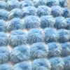 Pompones de Piel de Visón Real DIY Bolas Pequeñas de Piel Coloridas Accesorios para Ropa, Zapatos, Sombreros Bolas Pendientes Hechos a Mano Accesorios para el Cabello Accesorios Piel