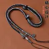 Collar Colgante Cuerda Xizang Seiko Estilo Étnico Zakilam Thangka Buda Marca Wen Jugar Cuerda Colgante de Cuello Tejida a Mano