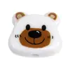 Urso de Acrílico Furo Reto Acessórios para Miçangas Acessórios DIY Materiais Artesanais Colar Chaveiro Pingente de Bolsa Atacado
