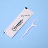 100 Hilo Dental al por Mayor Bolsa Hilo Dental de Polímero Empaque Individual Palillo de Plástico para Dientes Hilo Dental para el Hogar