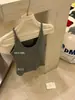 XIA'X Xiaxia Menina Cor Sólida Simples Gola U Costas Bonitas Camisola Regata Peça de Roupa Externa Camada Interna Camada Base Roupa Íntima Top Feminino