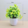 Venta al por mayor de fábrica de decoración para el hogar y la oficina, simulación de crisantemo en maceta, flores artificiales de escritorio, adornos de bonsái, pequeñas flores de simulación de crisantemo.