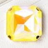 45mm Grande Quadrado Pontiagudo Fundo Garra Diamante DIY Mocha Fluorescente Diamante Vestido Bolsa Sapato Jóias Diamante Pegajoso Costurado À Mão Garra Dourada