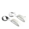 Cuchara para bebés que aprenden a comer solos, Cuchara de silicona con mango suave para alimentar, Juego de tenedor y cuchara para niños