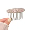 Peine Dulce para el Cabello con Pedrería para Flequillo, Peine para la Parte Trasera de la Cabeza, Peine para Recoger la Mitad del Cabello, Pasador, Accesorio para el Cabello para Primavera