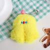 Lindo llavero de peluche tonto colgante estilo ins adorno para bolso muñeca de dibujos animados coreana regalo de mano