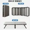 Cama individual simple, Cama para siesta, Cama plegable, Cama de acompañante, Cama de siesta para adultos, Cama pequeña portátil para oficina en casa con ruedas
