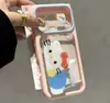 Coleção Gato Suporte Duplo Torna-se Instantaneamente Compatível com Apple 17promax iPhone16 Transparente Céu Estrelado Dopamina Capa