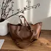 Nova Bolsa Tote de Grande Capacidade para o Dia a Dia para Mulheres 2026 Versão Coreana Versátil Moda Bolsa de Ombro Simples Casual Grande para Mulheres