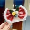 Nuevos Pasadores para el Cabello con Moño de Navidad de Venta Caliente Transfronteriza, Adornos Navideños Lindos para Niños, Accesorios para el Cabello de Fiesta