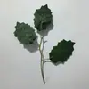 Decoração de Natal Vinha de Folhas Verdes Simulação Folha de Bordo Guirlanda Decorativa de Vinha Pendente de Parede Acessórios DIY Decoração de Folha Verde Simulação