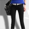 Leggings de color caramelo para mujer, ropa exterior, pantalones de tubo de color con cintura elástica y corte ajustado, de cintura alta, para primavera y otoño.