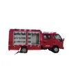 Camión de Drenaje de Emergencia Equipo de Rescate de Ingeniería Rescate Municipal Generación de Energía Iluminación Control de Inundaciones Camioneta con Placa Azul Camión de Rescate y Drenaje